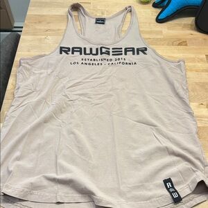 RawGear Men's Tan Tank Top